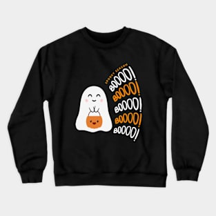 spooky season boo | cute ghost Crewneck Sweatshirt